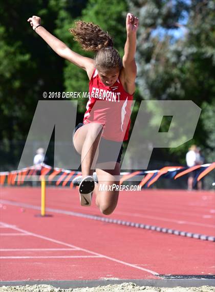 Thumbnail 2 in CCS Top 8 Los Gatos (Girls Triple Jump) photogallery.