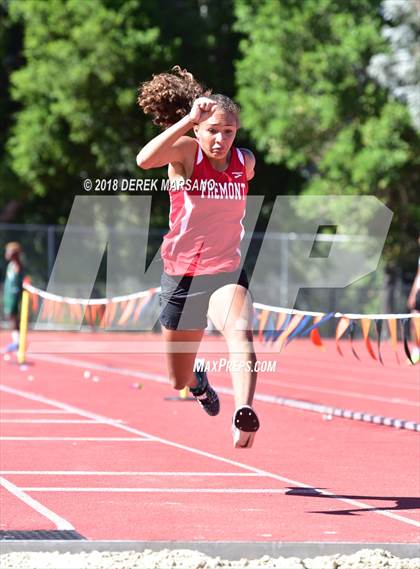 Thumbnail 3 in CCS Top 8 Los Gatos (Girls Triple Jump) photogallery.