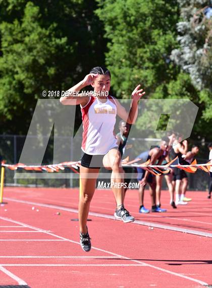 Thumbnail 3 in CCS Top 8 Los Gatos (Girls Triple Jump) photogallery.