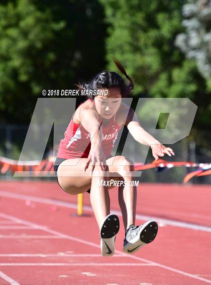 Thumbnail 2 in CCS Top 8 Los Gatos (Girls Triple Jump) photogallery.
