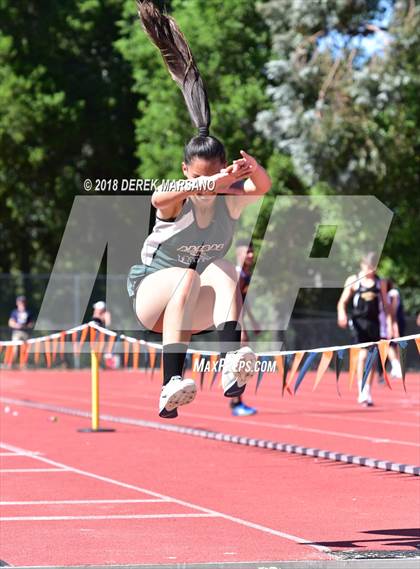 Thumbnail 2 in CCS Top 8 Los Gatos (Girls Triple Jump) photogallery.