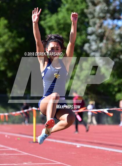 Thumbnail 2 in CCS Top 8 Los Gatos (Girls Triple Jump) photogallery.