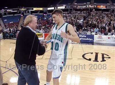 Thumbnail 1 in Renaissance Academy vs. Branson (CIF State D5 Final) photogallery.