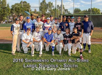 Thumbnail 2 in Sacramento Optimist All-Star Game  (Large Schools) photogallery.