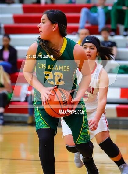 Thumbnail 1 in Los Alamos @ Albuquerque Academy (NMAA 5A 1st Round) photogallery.