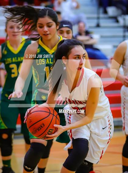 Thumbnail 1 in Los Alamos @ Albuquerque Academy (NMAA 5A 1st Round) photogallery.