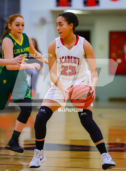 Thumbnail 2 in Los Alamos @ Albuquerque Academy (NMAA 5A 1st Round) photogallery.