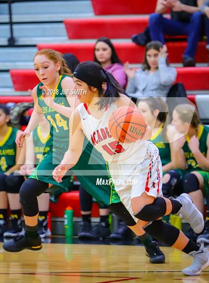 Thumbnail 2 in Los Alamos @ Albuquerque Academy (NMAA 5A 1st Round) photogallery.