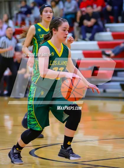 Thumbnail 2 in Los Alamos @ Albuquerque Academy (NMAA 5A 1st Round) photogallery.