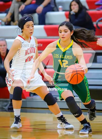 Thumbnail 1 in Los Alamos @ Albuquerque Academy (NMAA 5A 1st Round) photogallery.