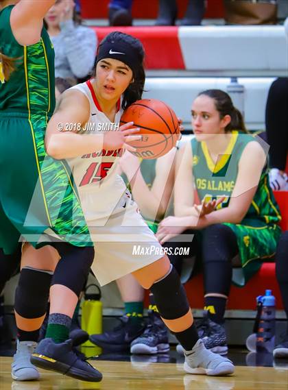 Thumbnail 1 in Los Alamos @ Albuquerque Academy (NMAA 5A 1st Round) photogallery.