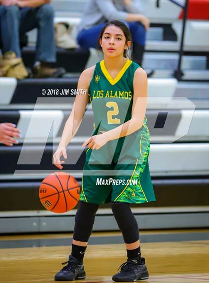 Thumbnail 1 in Los Alamos @ Albuquerque Academy (NMAA 5A 1st Round) photogallery.