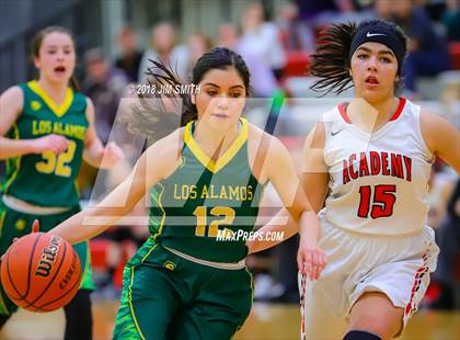 Thumbnail 2 in Los Alamos @ Albuquerque Academy (NMAA 5A 1st Round) photogallery.