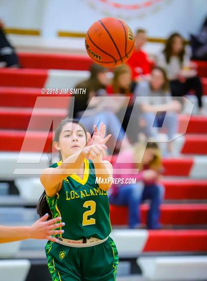 Thumbnail 3 in Los Alamos @ Albuquerque Academy (NMAA 5A 1st Round) photogallery.