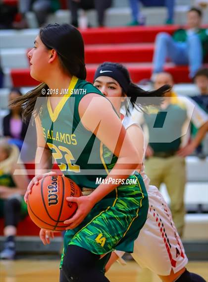 Thumbnail 2 in Los Alamos @ Albuquerque Academy (NMAA 5A 1st Round) photogallery.
