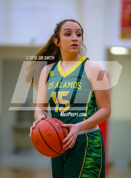 Thumbnail 3 in Los Alamos @ Albuquerque Academy (NMAA 5A 1st Round) photogallery.