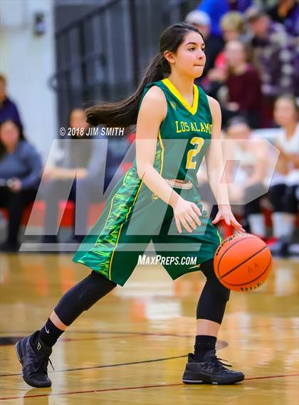 Thumbnail 2 in Los Alamos @ Albuquerque Academy (NMAA 5A 1st Round) photogallery.