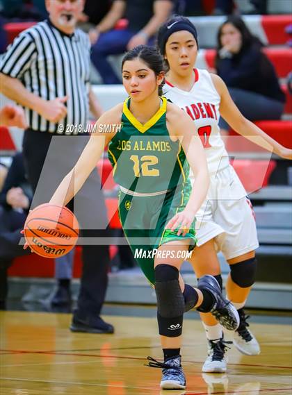 Thumbnail 2 in Los Alamos @ Albuquerque Academy (NMAA 5A 1st Round) photogallery.