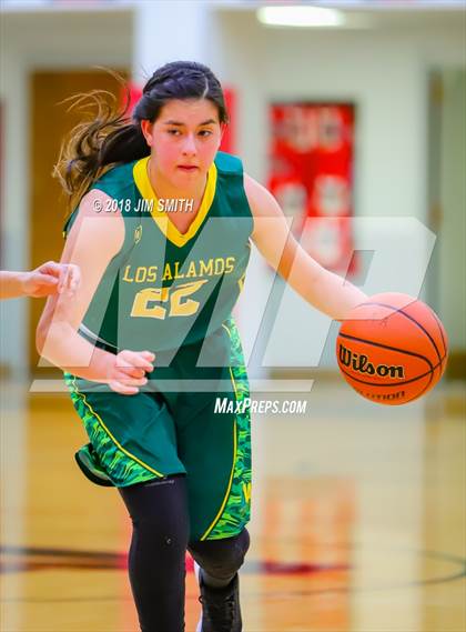 Thumbnail 3 in Los Alamos @ Albuquerque Academy (NMAA 5A 1st Round) photogallery.