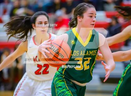 Thumbnail 1 in Los Alamos @ Albuquerque Academy (NMAA 5A 1st Round) photogallery.