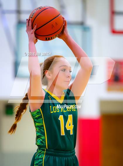 Thumbnail 3 in Los Alamos @ Albuquerque Academy (NMAA 5A 1st Round) photogallery.