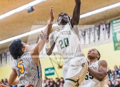 Thumbnail 1 in Newark Memorial vs. Moreau Catholic (NCS Division 2 Quarter Finals) photogallery.
