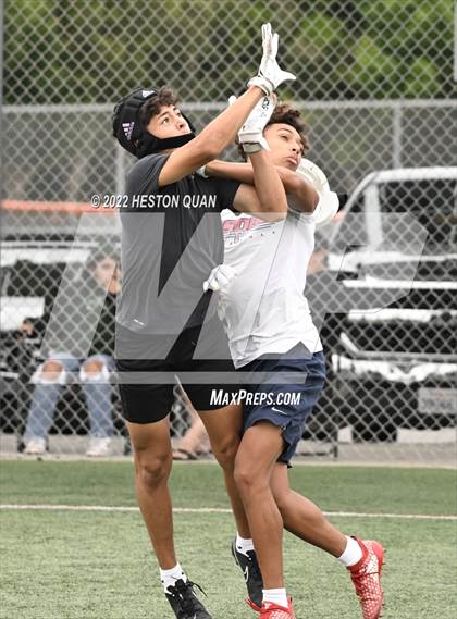Thumbnail 3 in Tesoro vs. Long Beach Poly (Surf City Tournament) photogallery.