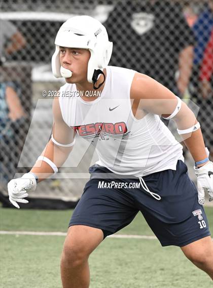 Thumbnail 3 in Tesoro vs. Long Beach Poly (Surf City Tournament) photogallery.