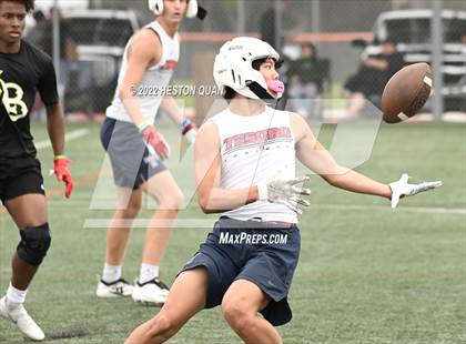 Thumbnail 2 in Tesoro vs. Long Beach Poly (Surf City Tournament) photogallery.