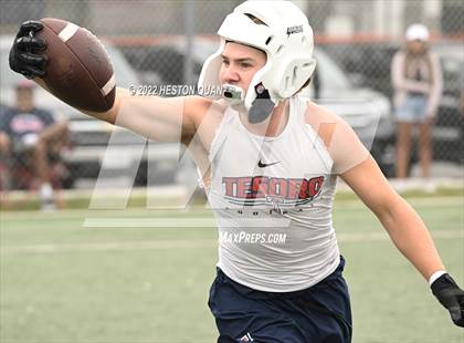 Thumbnail 3 in Tesoro vs. Long Beach Poly (Surf City Tournament) photogallery.