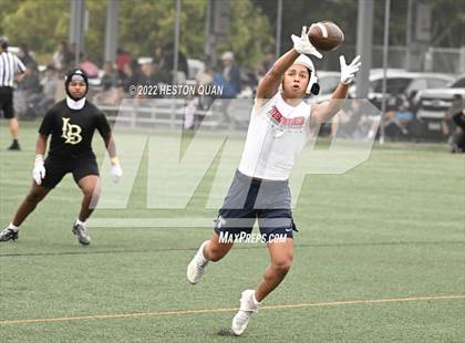 Thumbnail 2 in Tesoro vs. Long Beach Poly (Surf City Tournament) photogallery.