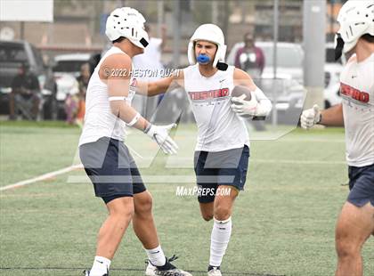 Thumbnail 2 in Tesoro vs. Long Beach Poly (Surf City Tournament) photogallery.