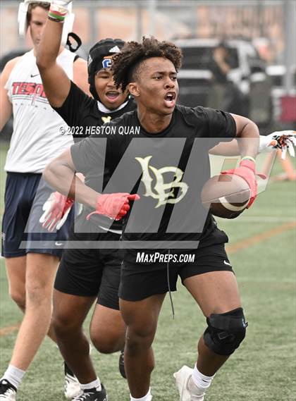 Thumbnail 2 in Tesoro vs. Long Beach Poly (Surf City Tournament) photogallery.