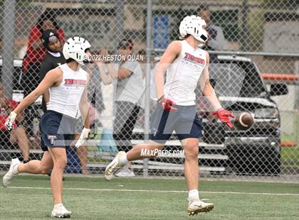 Thumbnail 2 in Tesoro vs. Long Beach Poly (Surf City Tournament) photogallery.
