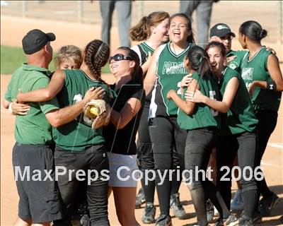Thumbnail 1 in Pomona Catholic vs. Valley Christian (D5 Section Final) photogallery.