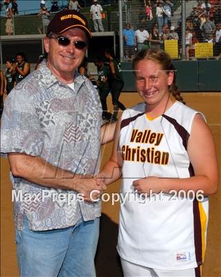 Thumbnail 3 in Pomona Catholic vs. Valley Christian (D5 Section Final) photogallery.