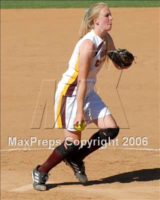 Thumbnail 3 in Pomona Catholic vs. Valley Christian (D5 Section Final) photogallery.