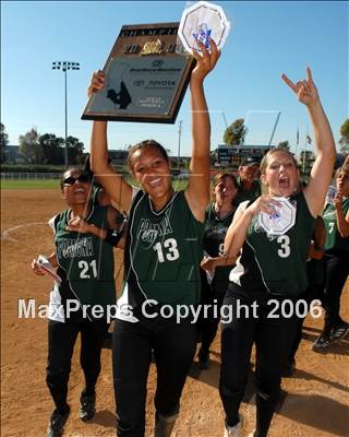 Thumbnail 3 in Pomona Catholic vs. Valley Christian (D5 Section Final) photogallery.
