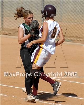 Thumbnail 3 in Pomona Catholic vs. Valley Christian (D5 Section Final) photogallery.