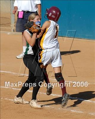 Thumbnail 1 in Pomona Catholic vs. Valley Christian (D5 Section Final) photogallery.