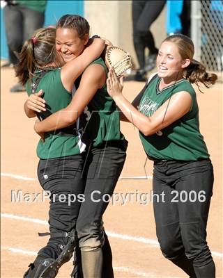 Thumbnail 1 in Pomona Catholic vs. Valley Christian (D5 Section Final) photogallery.