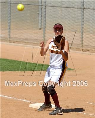Thumbnail 3 in Pomona Catholic vs. Valley Christian (D5 Section Final) photogallery.