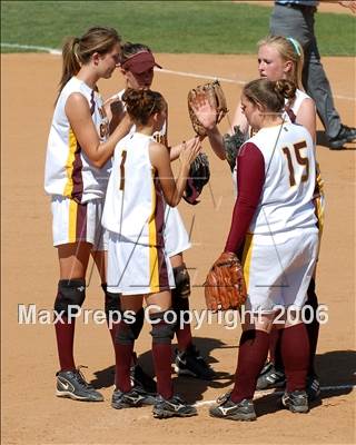 Thumbnail 2 in Pomona Catholic vs. Valley Christian (D5 Section Final) photogallery.