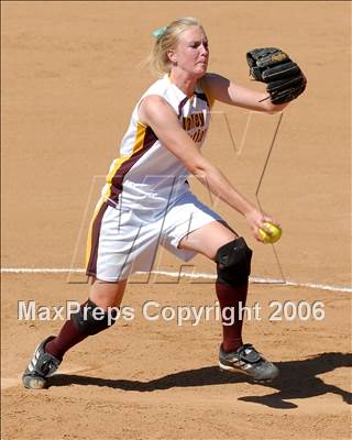 Thumbnail 2 in Pomona Catholic vs. Valley Christian (D5 Section Final) photogallery.