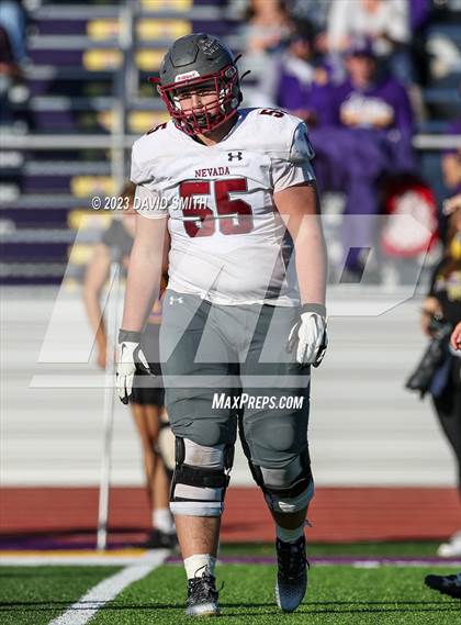 Thumbnail 2 in Nevada @ Kearney (MSHSAA Class 4 Quarterfinal) photogallery.