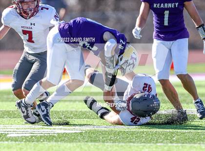 Thumbnail 2 in Nevada @ Kearney (MSHSAA Class 4 Quarterfinal) photogallery.