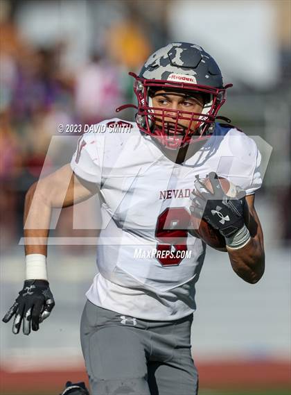 Thumbnail 3 in Nevada @ Kearney (MSHSAA Class 4 Quarterfinal) photogallery.