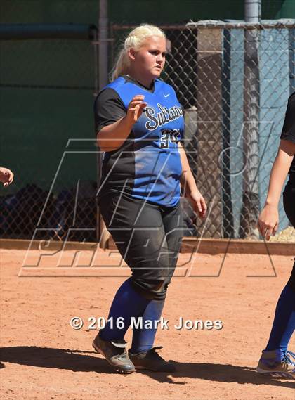 Thumbnail 1 in Miami vs. Bagdad (Chandler Prep Softball Classic) photogallery.