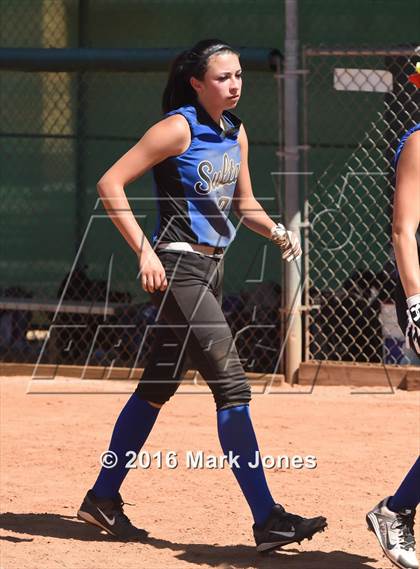 Thumbnail 2 in Miami vs. Bagdad (Chandler Prep Softball Classic) photogallery.