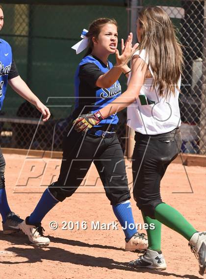 Thumbnail 3 in Miami vs. Bagdad (Chandler Prep Softball Classic) photogallery.